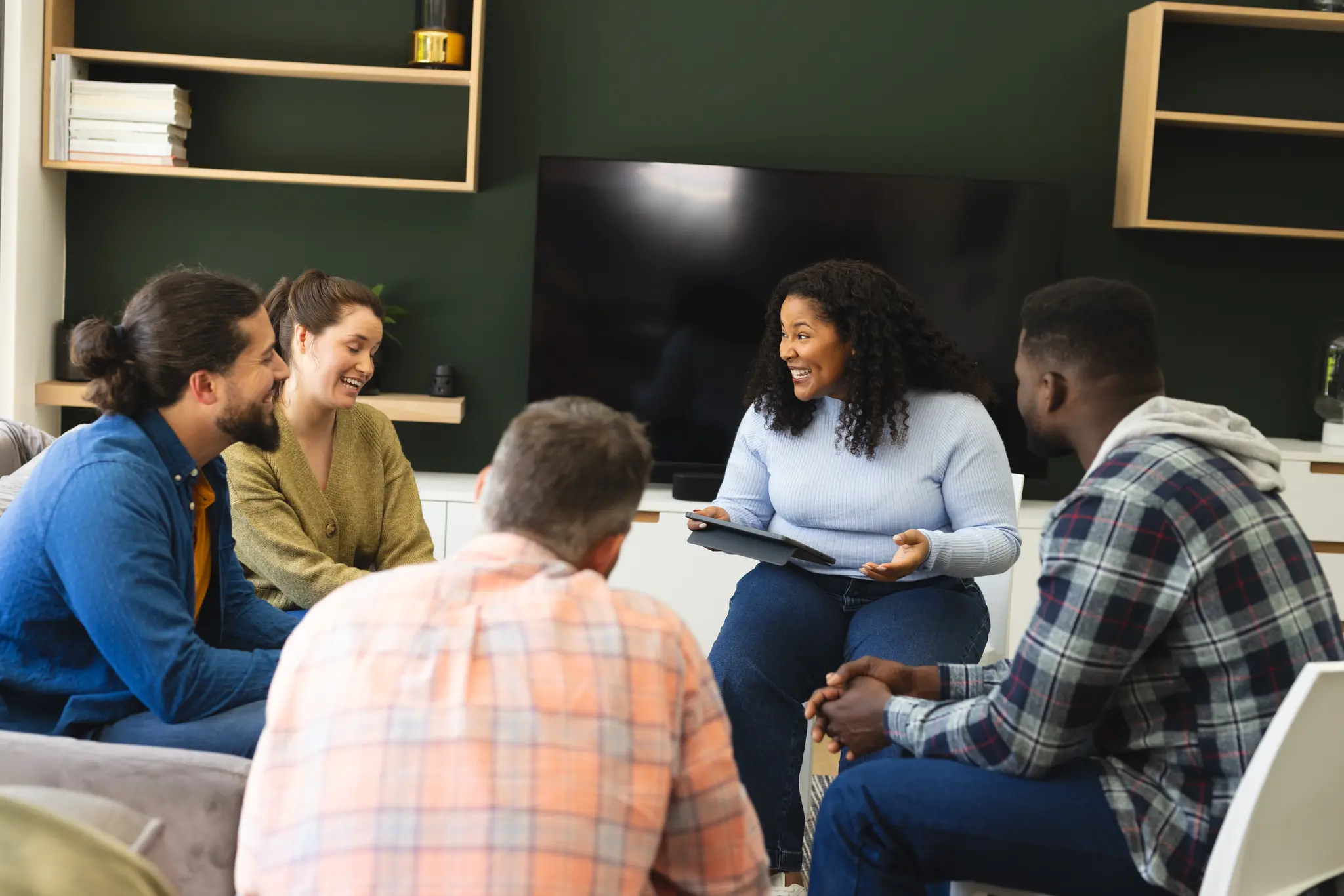 Group talking
